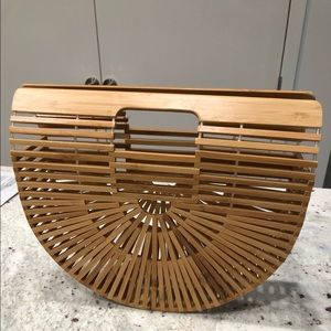 Wooden purse
